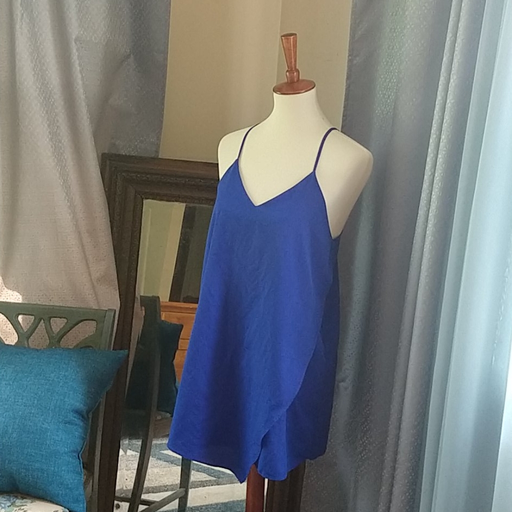 Free People Royal Blue Dress